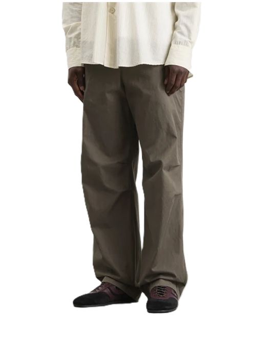 Dries Van Noten Pencks Twill Cotton Trousers DRIES VAN NOTEN | 262-020918-4103606 KHAKI